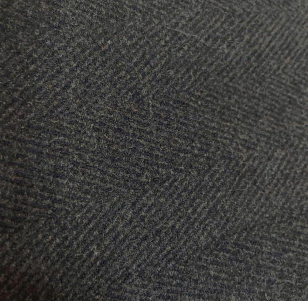 NY2 BY NEWYORKER ロングダッフルコート　ヘリンボーン　アンゴラ混