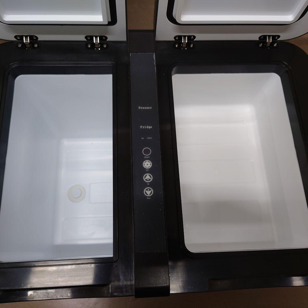 ポータブル冷凍冷蔵庫 2室35L DC 12V/24V コンプレッサー式 車載