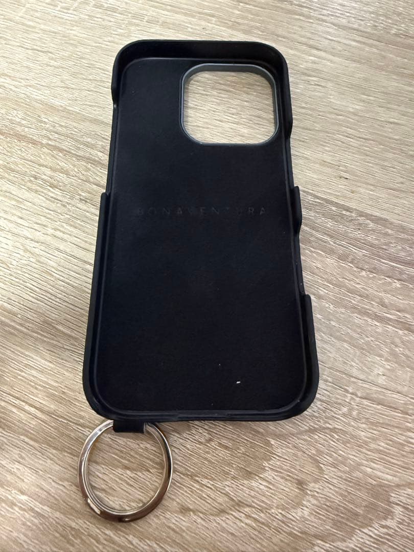 ボナペンチュラ iPhone16pro ケース 黒