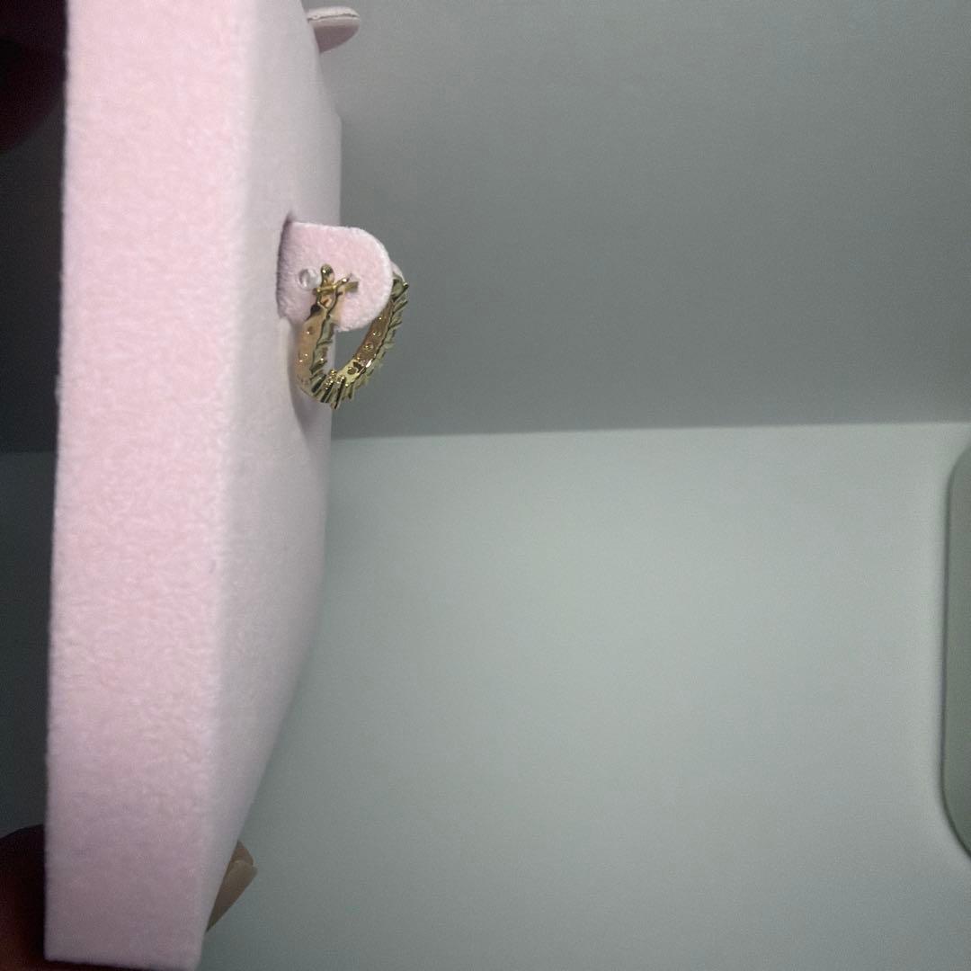 スワロフスキー　ピアス　片耳