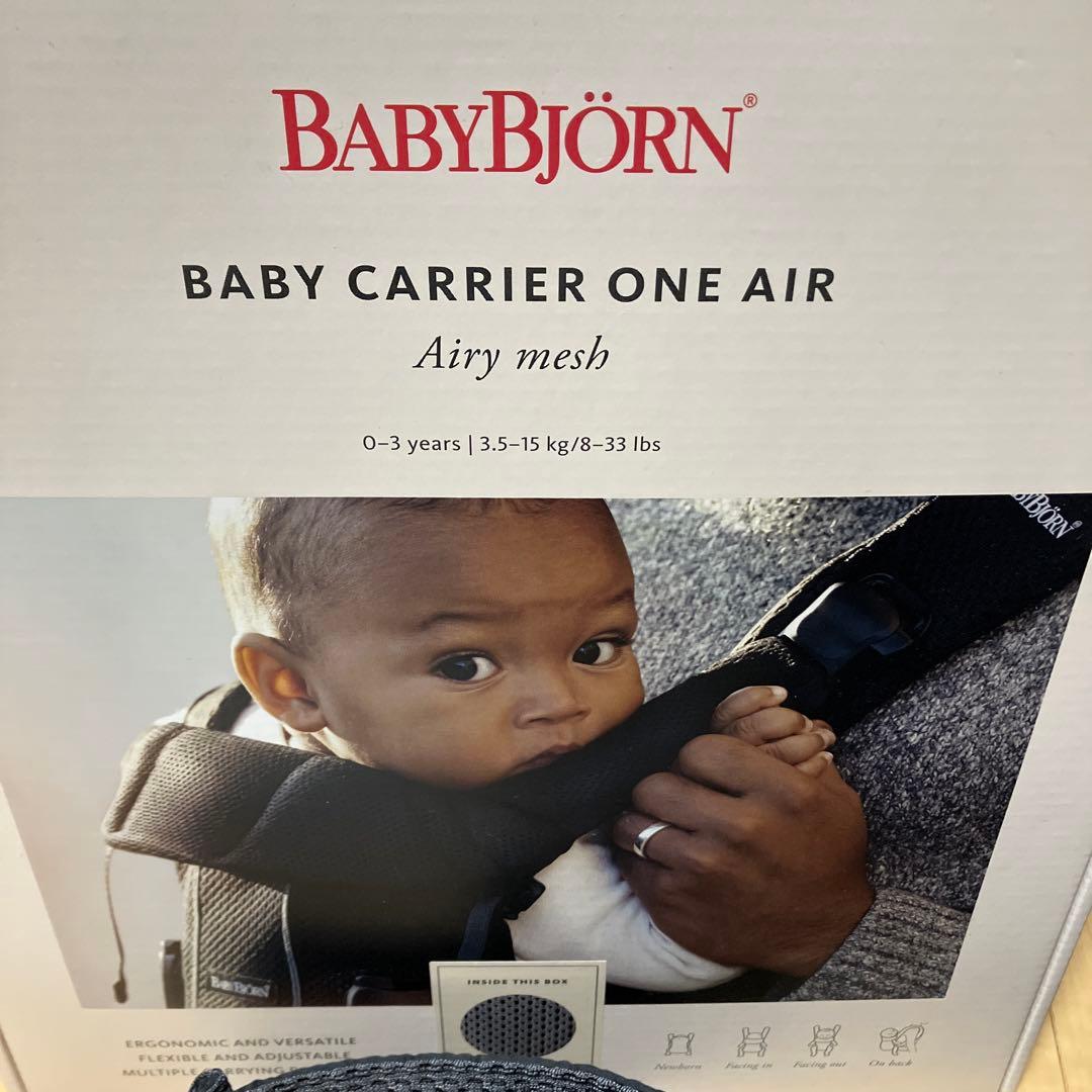 【美品】ベビービョルン　メッシュONE KAI Air アンスラサイト 4WAY