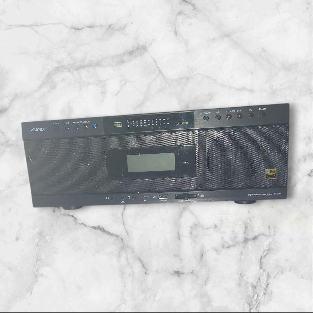 TOSHIBA Aurex TY-AH1 CD Bluetooth スピーカー