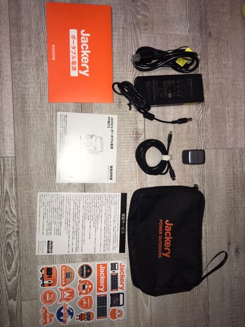 Jackery ポータブル電源 708 708Wh/500W超美品【防災】