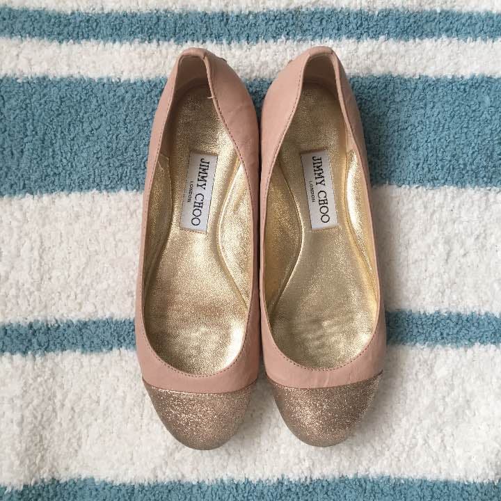 JIMMY CHOO ジミーチュウ フラットシューズ