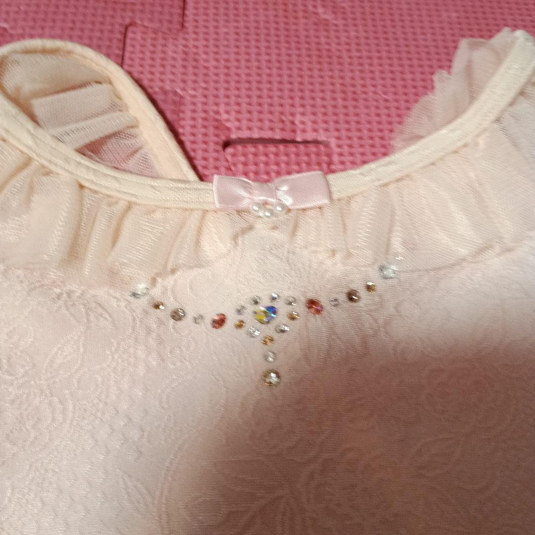 チャコット☆未使用＆タグ付き☆スカート付きレオタード 130 淡いピンク