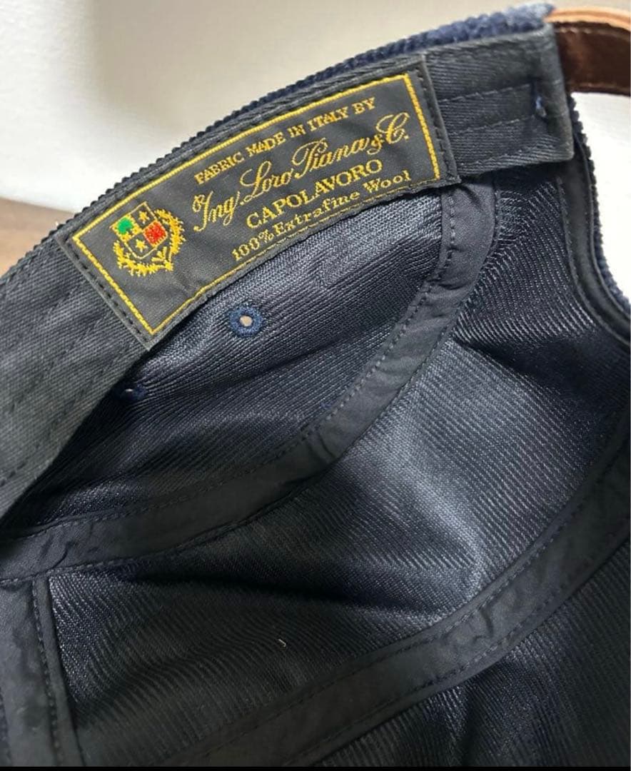 SUPREME LORO PIANA コーデュロイ　CAMP CAP