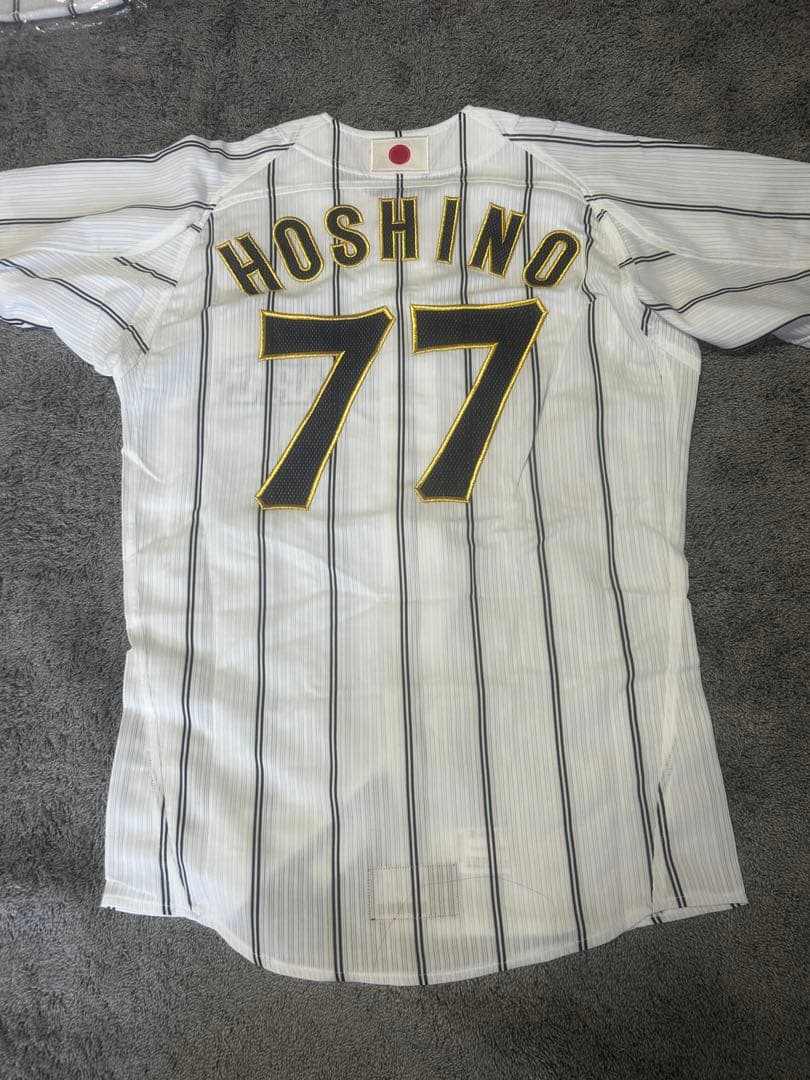 ト*化様 星野仙一 侍ジャパン ユニフォーム 77番 L 新品