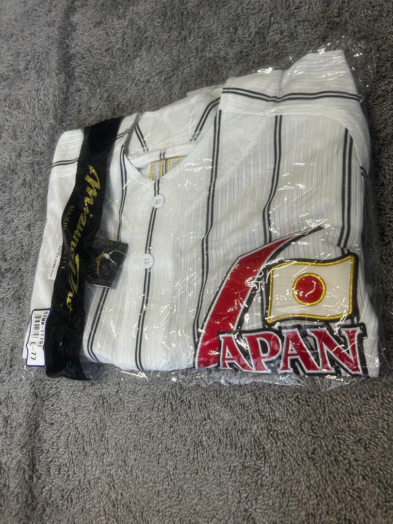 ト*化様 星野仙一 侍ジャパン ユニフォーム 77番 L 新品