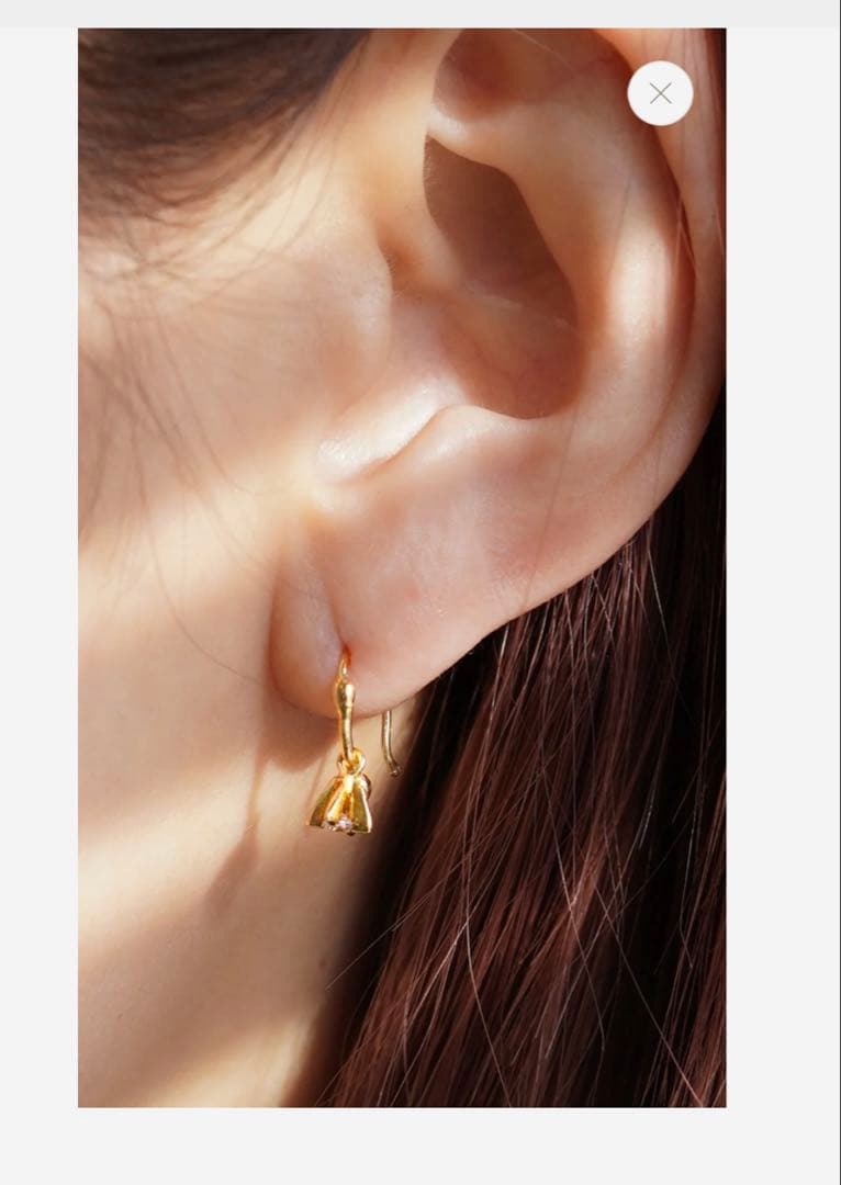 イロンデール　K18ピアス