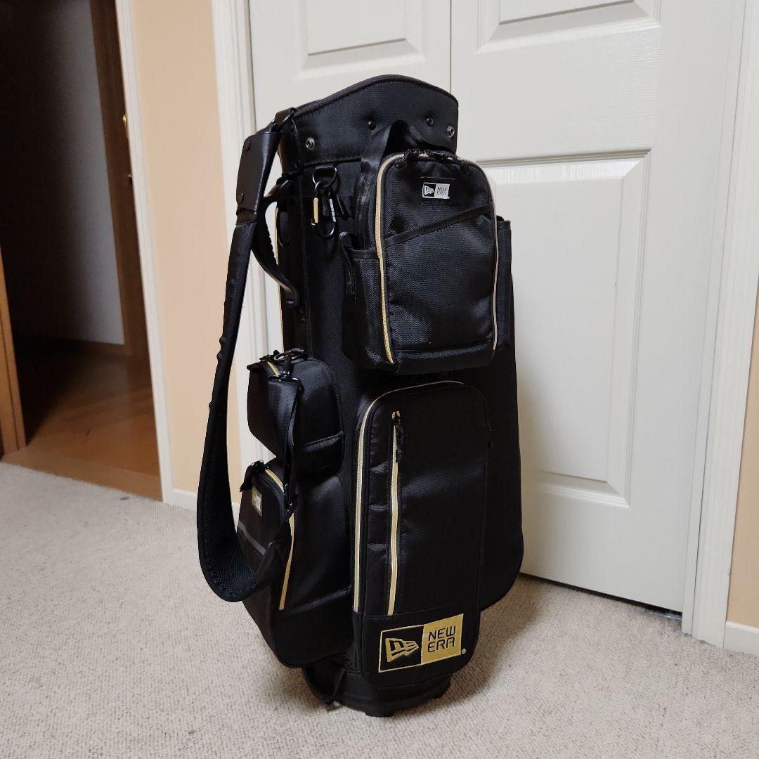 タイショウさん専用　NEW ERA キャディバッグ ブラック/ゴールド