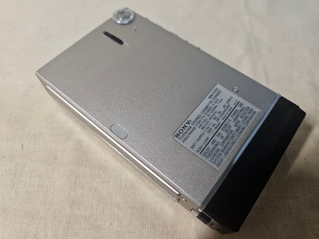 整備済み動作美品 WM-F202 カセットウォークマン　ポータブルプレイヤー