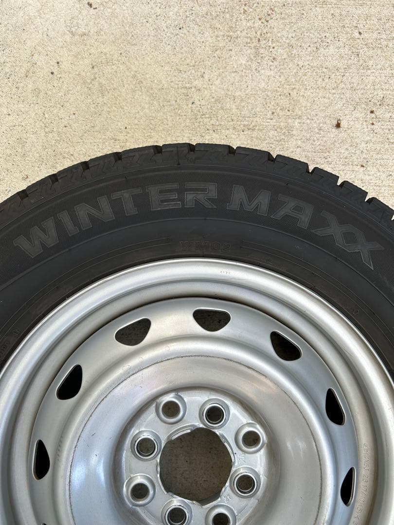 185/70R14 スタッドレスホイール4本 1シーズン使用　21年製　値下げ