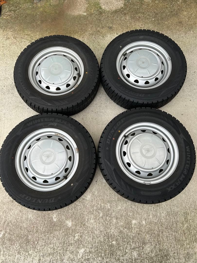 185/70R14 スタッドレスホイール4本 1シーズン使用　21年製　値下げ