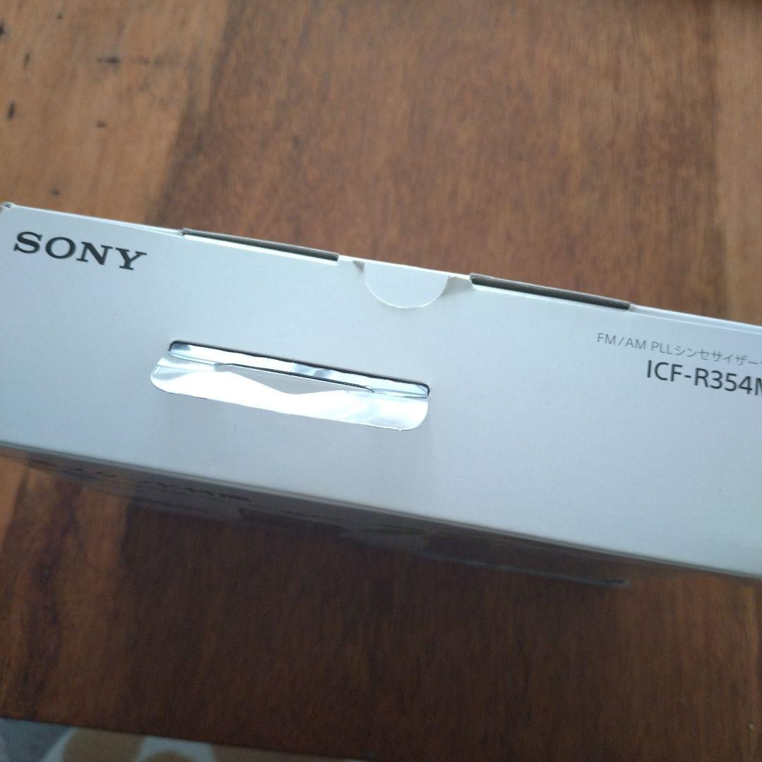 SONY ICF-R354MK FM/AMラジオ シンセサイザーラジオ　山ラジオ
