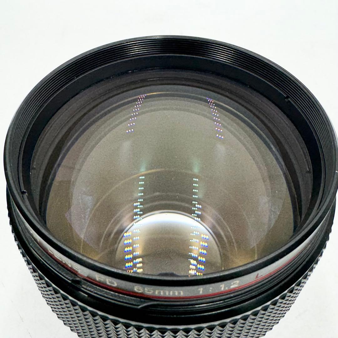 キャノン Canon NEW FD 85mm F1.2 L マニュアルレンズ