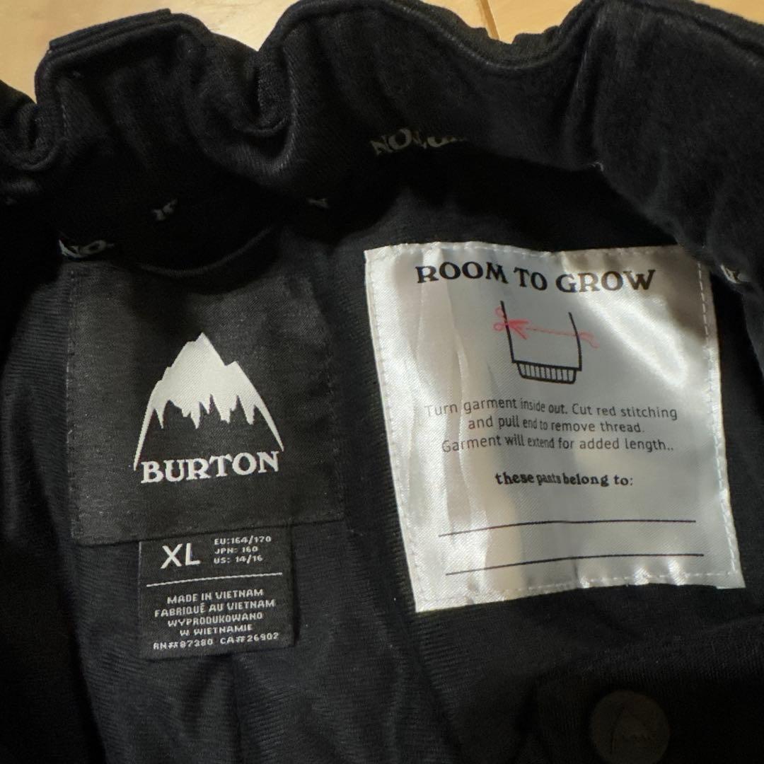 Burton キッズ　スノーボードパンツ 黒