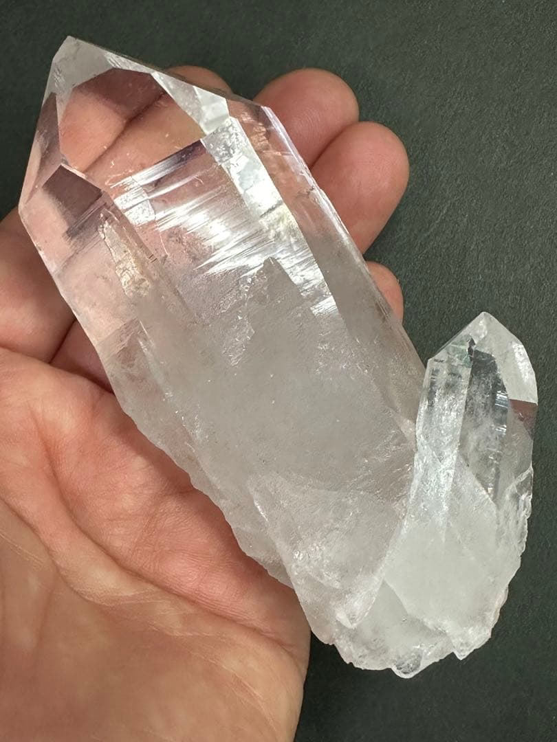 【☆爆レア】ブラジル,ジョアキン産ブラジル式双晶レムリアンシードクリスタル