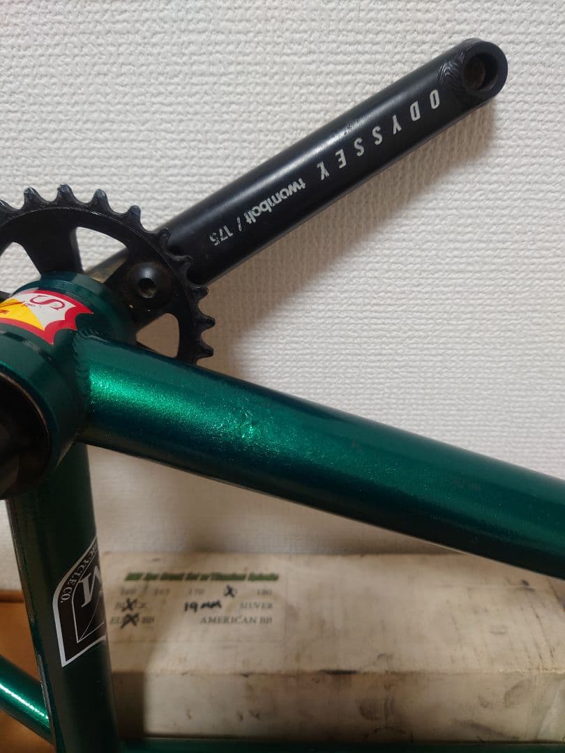 値下げしました！S&M ATF 20.5 クランク付きBMXフレーム