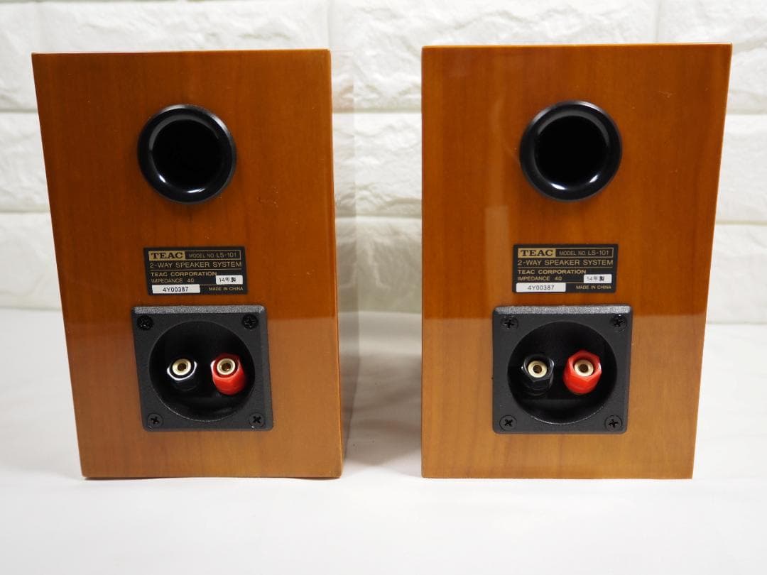 TEAC LS-101 2ウェイスピーカー デスクトップオーディオ　ペア