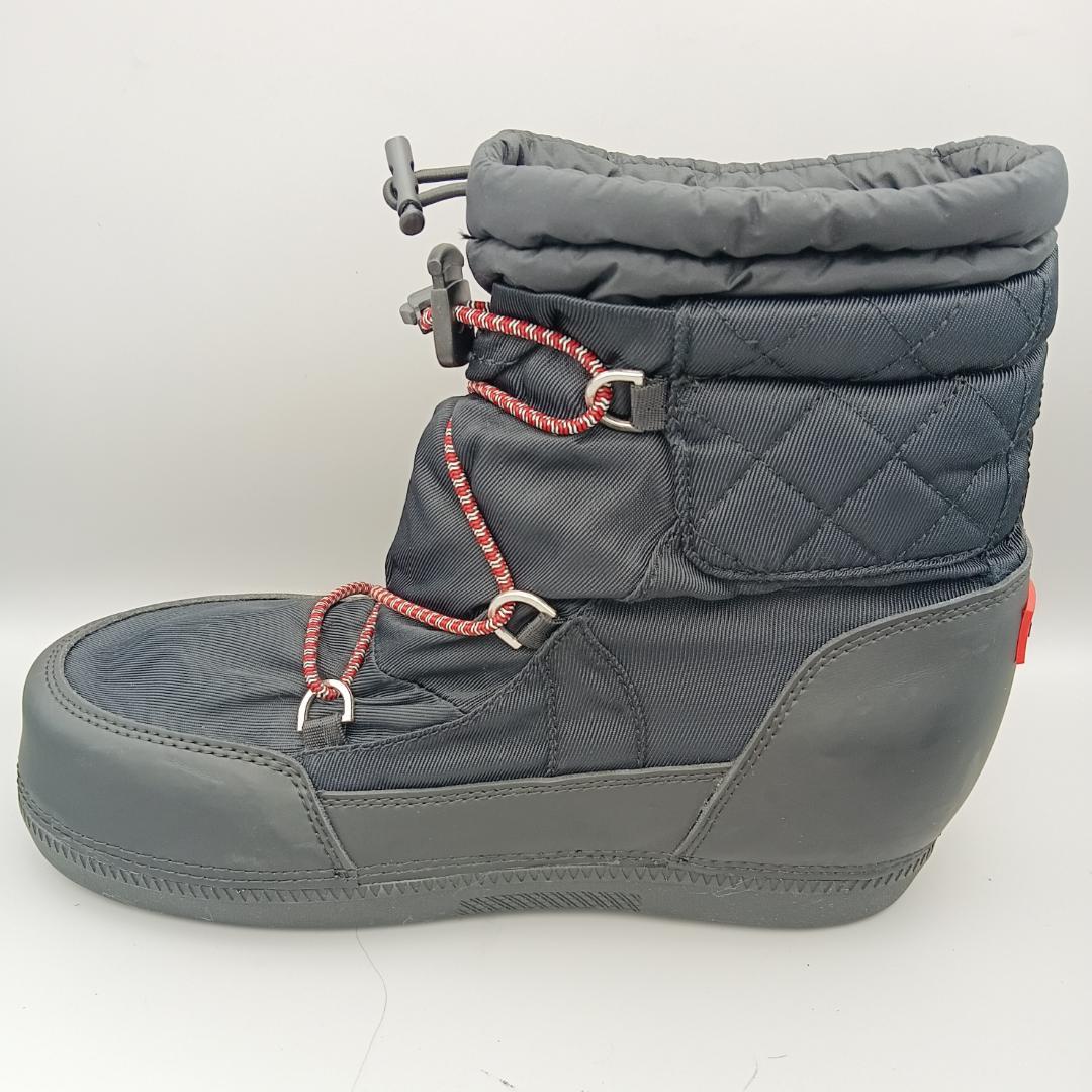 【極美品】HUNTER ハンター キルト スノー ショート ブーツ 24.0㎝