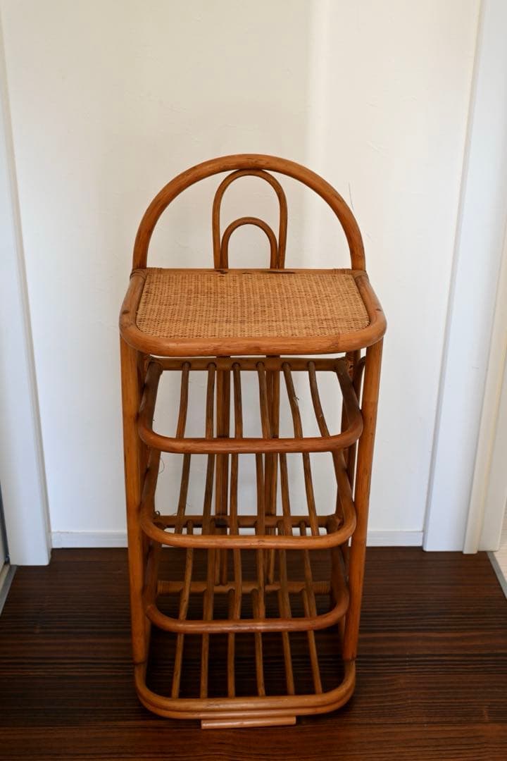 3/9以降¥1,2000ラタン 5段シェルフ