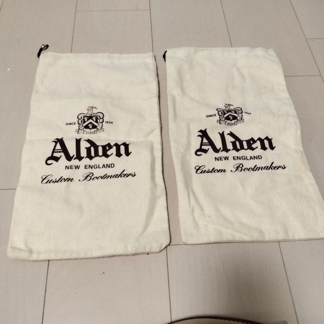 Alden ベージュ スエード レースアップ 7 1/2D