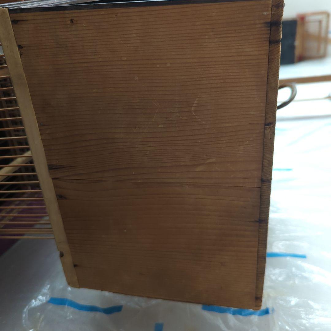 鳥籠　３セット。３羽用寝桶