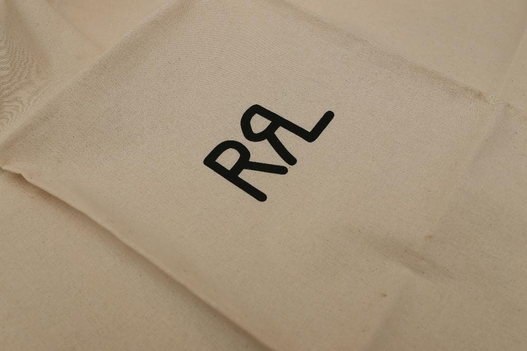 ★ RRL 大型ロゴ入り保存袋　（生成りキャンバス布） 約76cm x 74cm