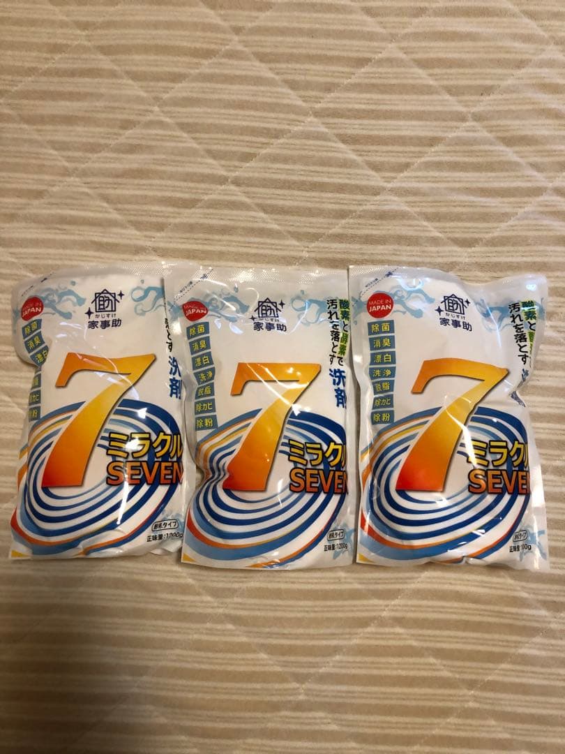 テレ東マート　ミラクルセブン洗剤 1200g 日本製