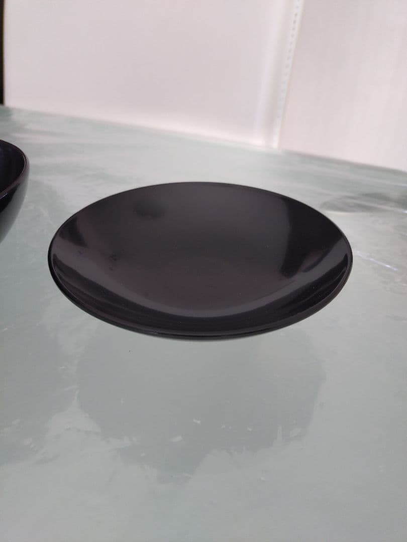 花柄金箔装飾 蓋付き椀 木曽 漆器 漆塗