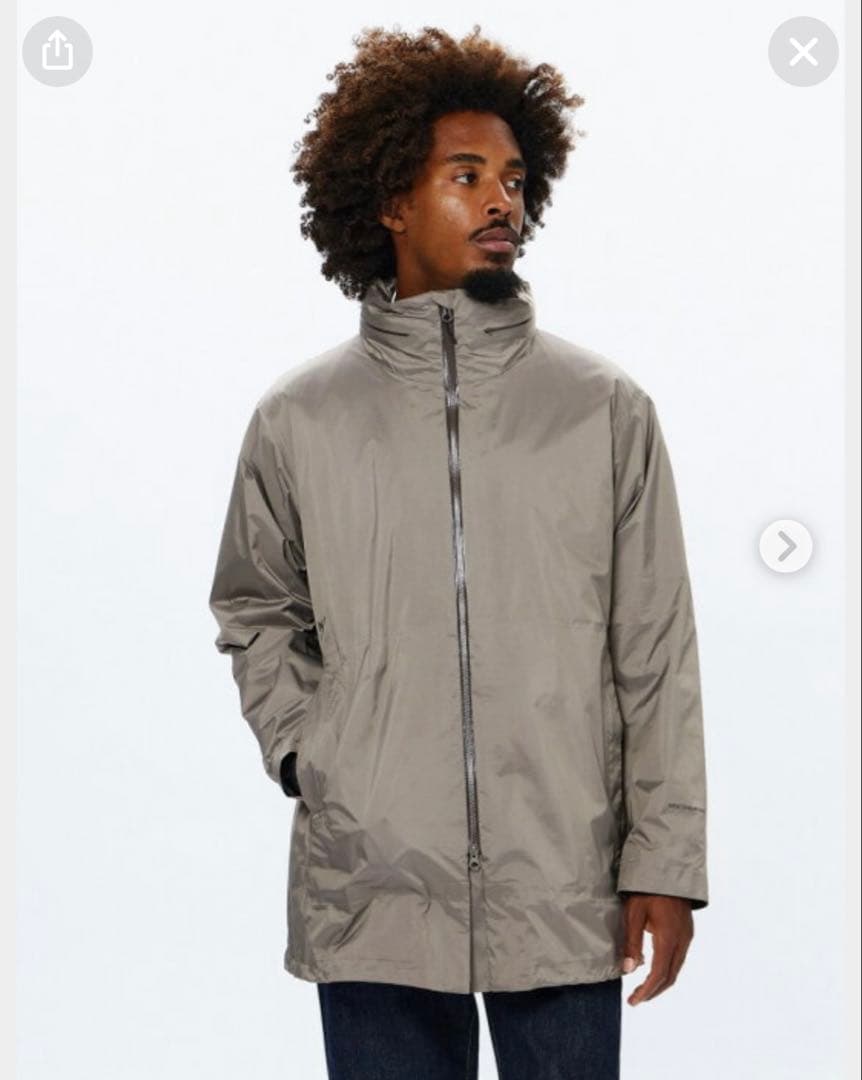 NEUTRALWORKS CYCLAMEN3WAY JACKET ブラウン XL