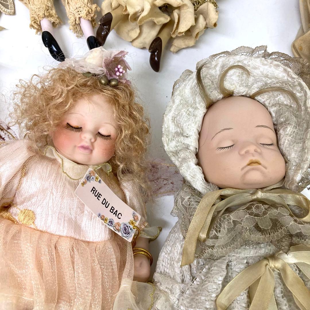 g696-33 ビスクドール　まとめ売り　昭和レトロ　まとめて