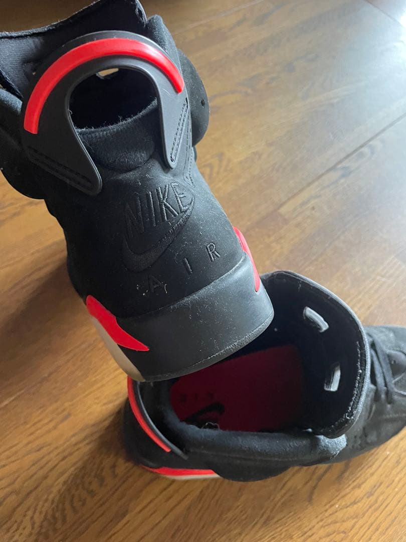 NIKE AIR JORDAN 6 ブラック/オレンジ　26.0