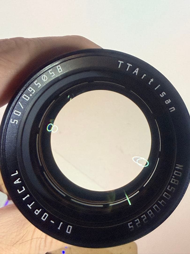 TTArtisan 50mm F0.95 レンズ(Canon RFマウント用）