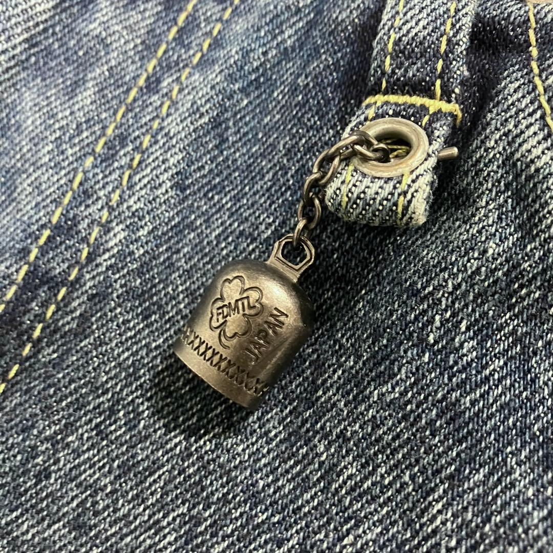 FDMTL ファンダメンタル 刺し子 加工デニム パンツ Fundamental