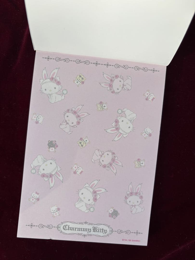 ウサミミ　チャーミーキティ　メモ帳　2006
