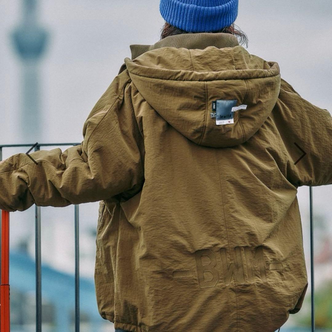 【be with M】misayoミリアウター　カーキ　完売商品