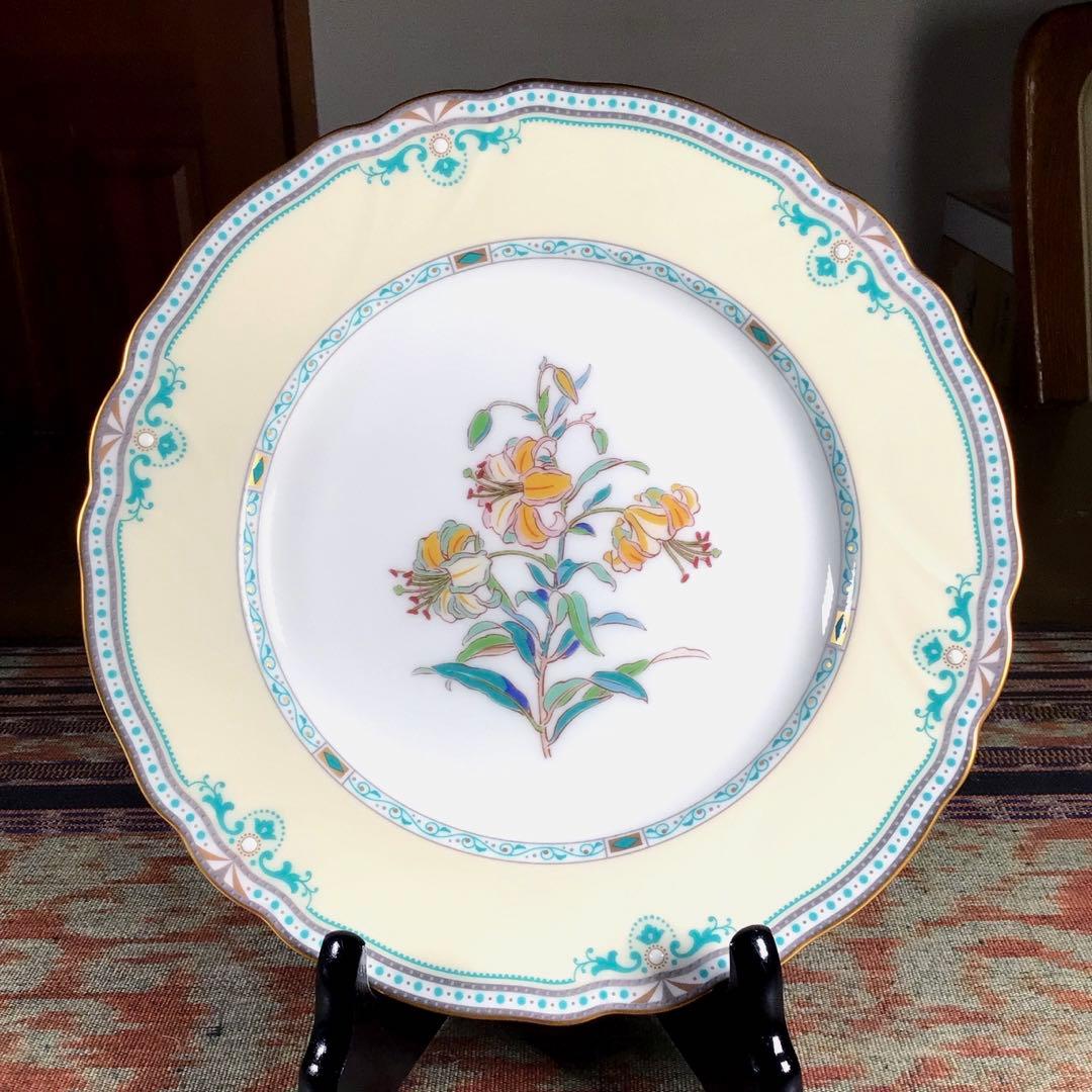 『ハピうー特価』　Noritake 『HANATSUMUGI』　中皿　5枚