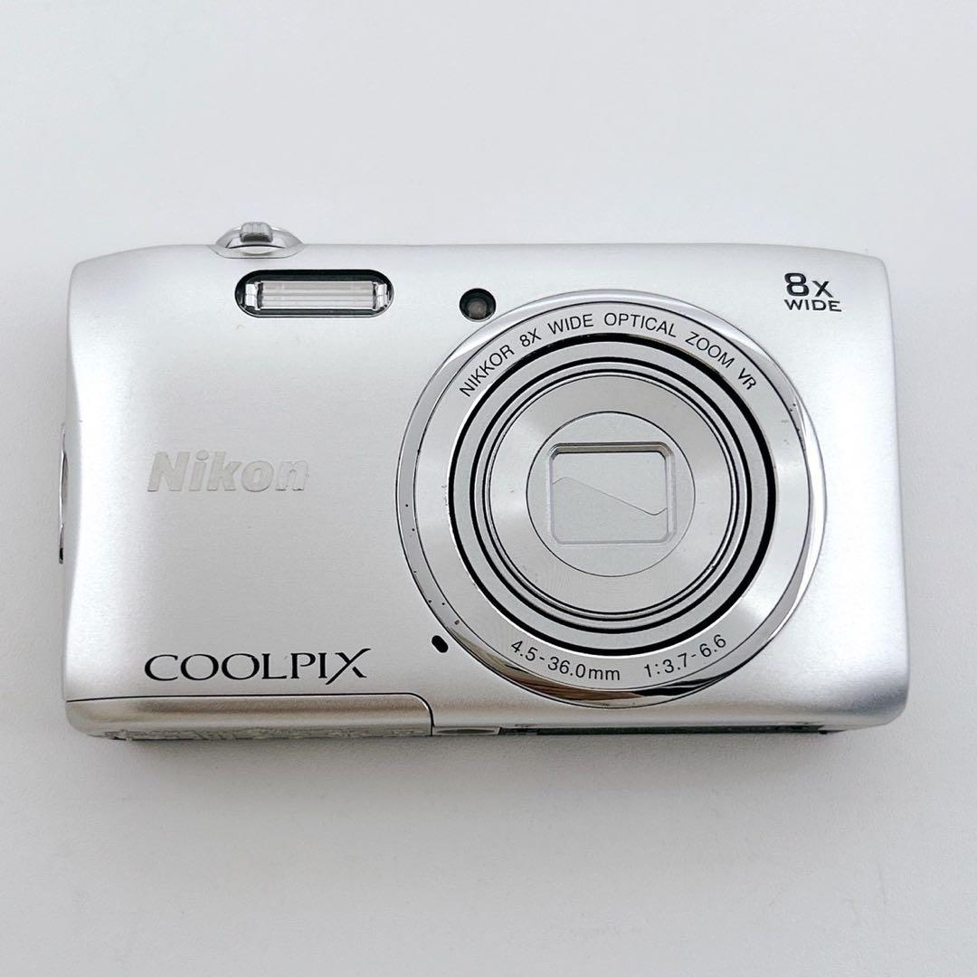 Nikon ニコン COOLPIX S3600 シルバー コンデジ