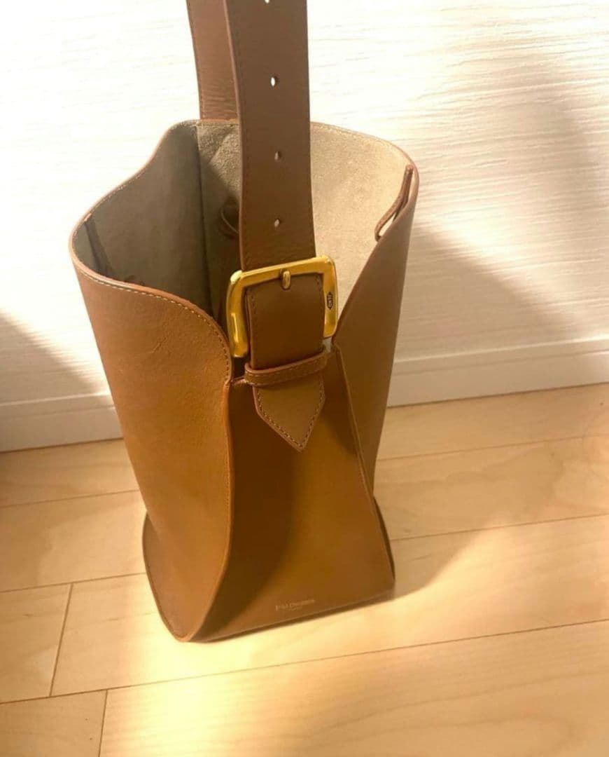 アロ　　J&M DAVIDSON クイバーバケット　キャメル　茶色