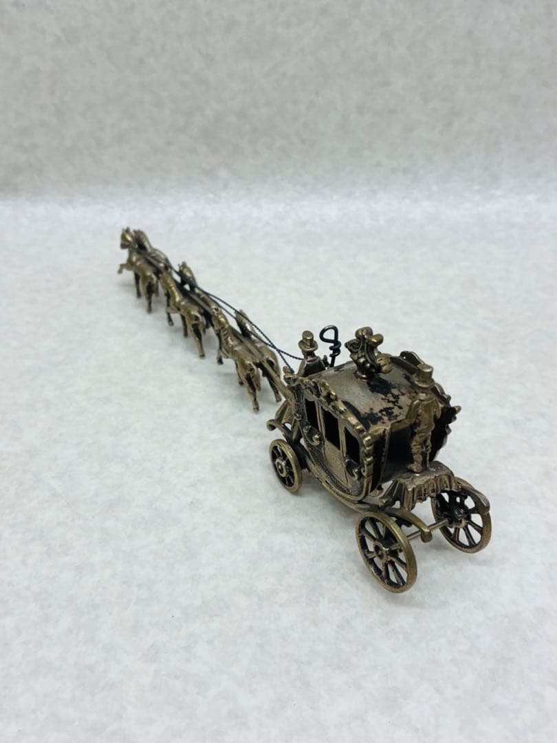 ビンテージ ヨーロッパ 皇室 馬車 ミニチュア 銀835 シルバー スターリング