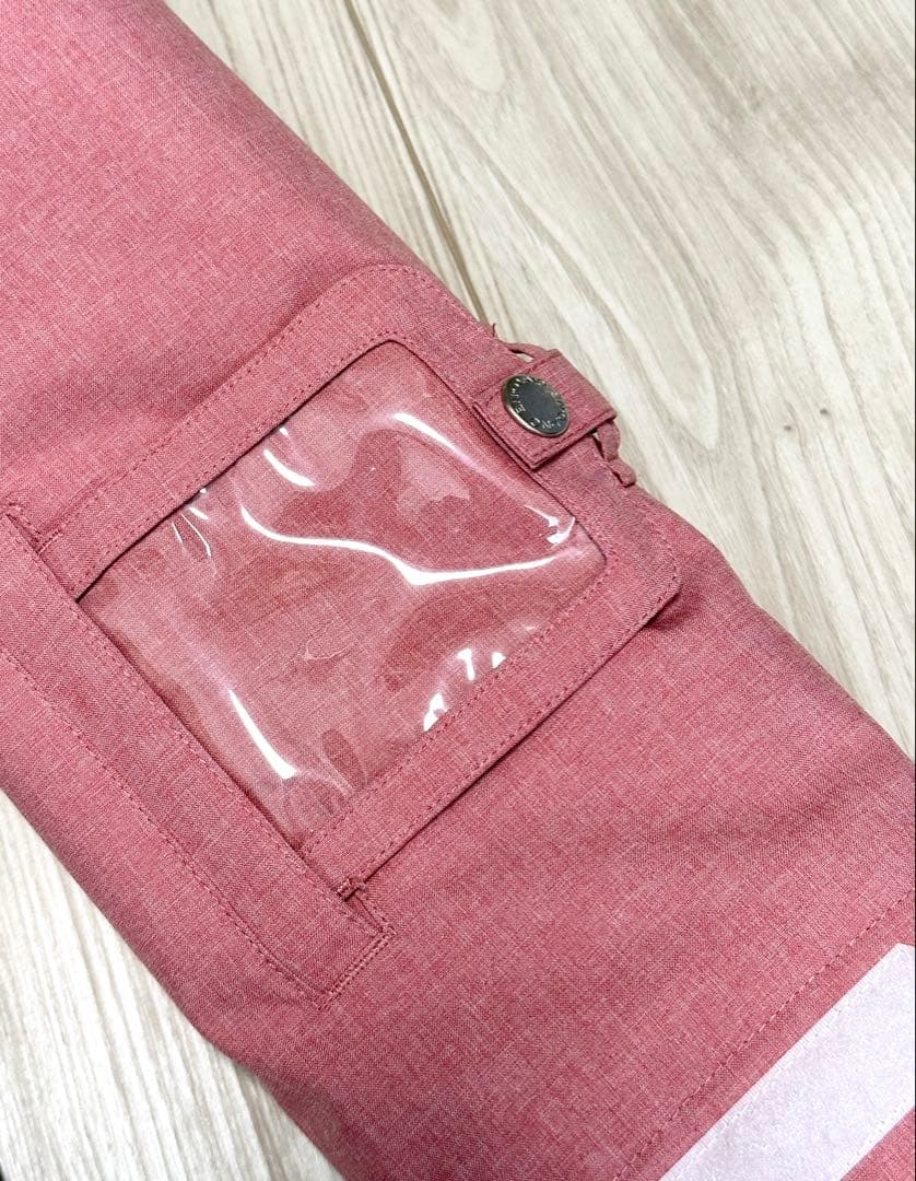 【美品】スキー スノーボードウェア ピンク/グレー 送料無料