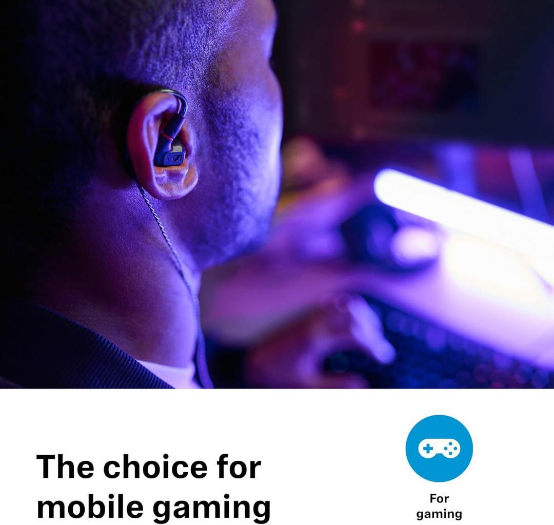 ゼンハイザー Sennheiser IE 200 有線イヤホン カナル型ブラック