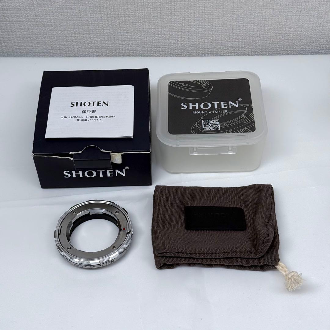 SHOTEN LM-CR MACRO ライカM to RFマウントアダプタ