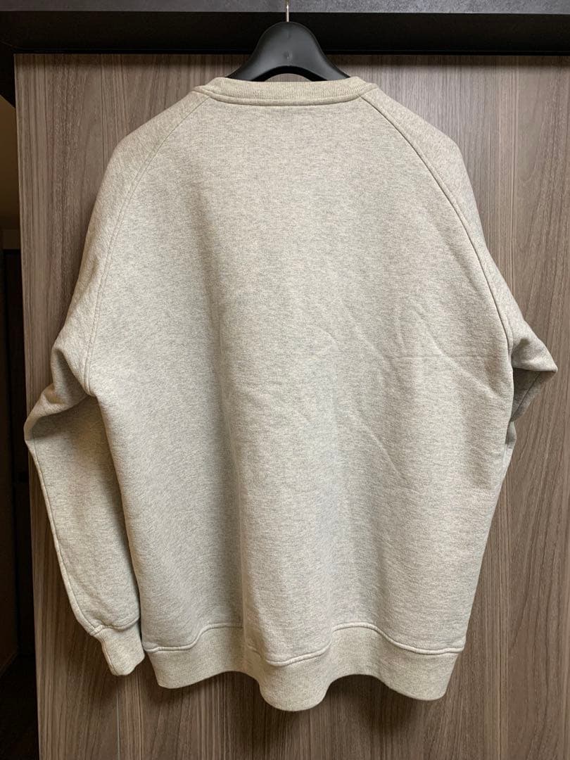 だ*ー様 COMOLI コットン裏毛クルーネックスウェット グレー サイズ4 2