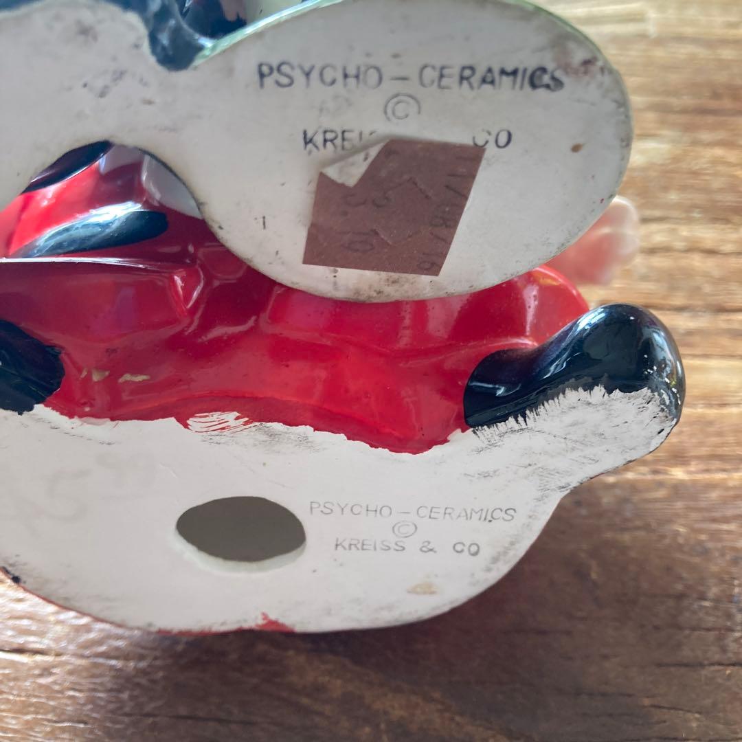 60's ヴィンテージ　フィギュア　クレイス　サイコセラミックス　2体　ヒッピー