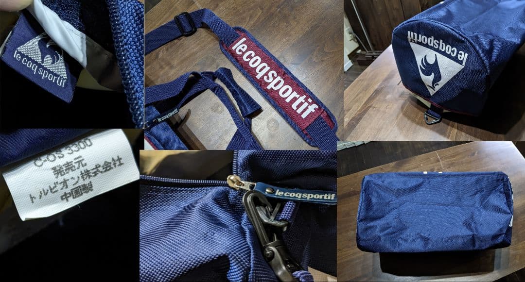 ルコック　ボストンバッグ　2way ショルダー ゴルフ トルビオン　スポーツ　鞄