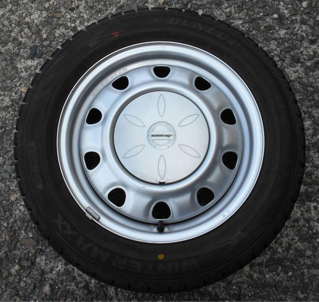 アクア　ヴィッツ　ポルテ　フィット　ヤリスなど　185/60R15　４本