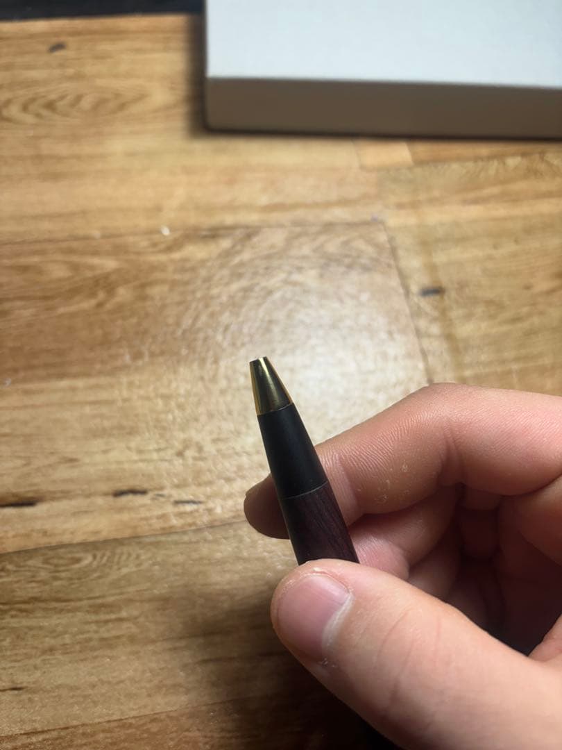 野原工芸　旧型シャープペン　キングウッド