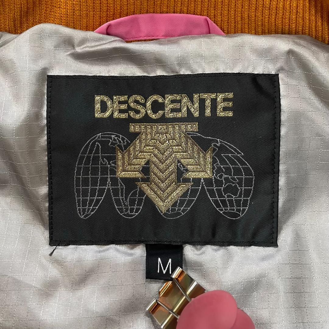 デサント【M/S】セットアップ スキーウェア ダウン サロペット サイバーギア